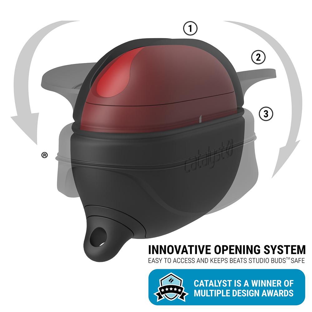 Catalyst® Waterproof & Drop Proof Case for Beats Studio Buds (Stealth Black)