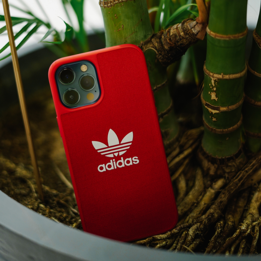 Adidas Trefoil Snap Case for iPhone 13 Pro Max (Scarlet)