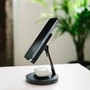 Anker 2-in-1 Magnetic Wireless Charger MagGo (Black)