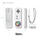 Elago R4 Retro Case for Apple TV Siri Remote with Lanyard (Blue)