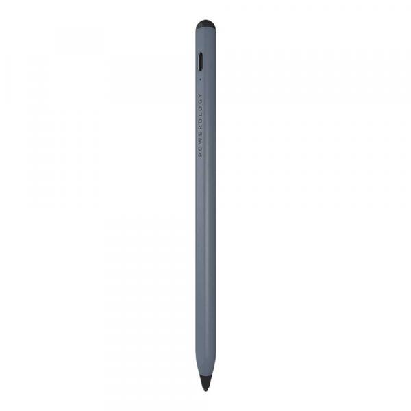 Powerology Universal 2 in 1 Smart Pencil (Gray) Powerology