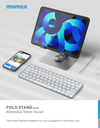 Momax Fold Stand portable Tablet & Laptop Stand (White)