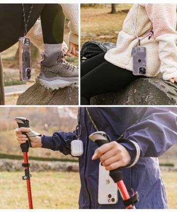 Ringke Holder Link Strap (Black/White)