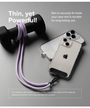 Ringke Holder Link Strap (Black/White)