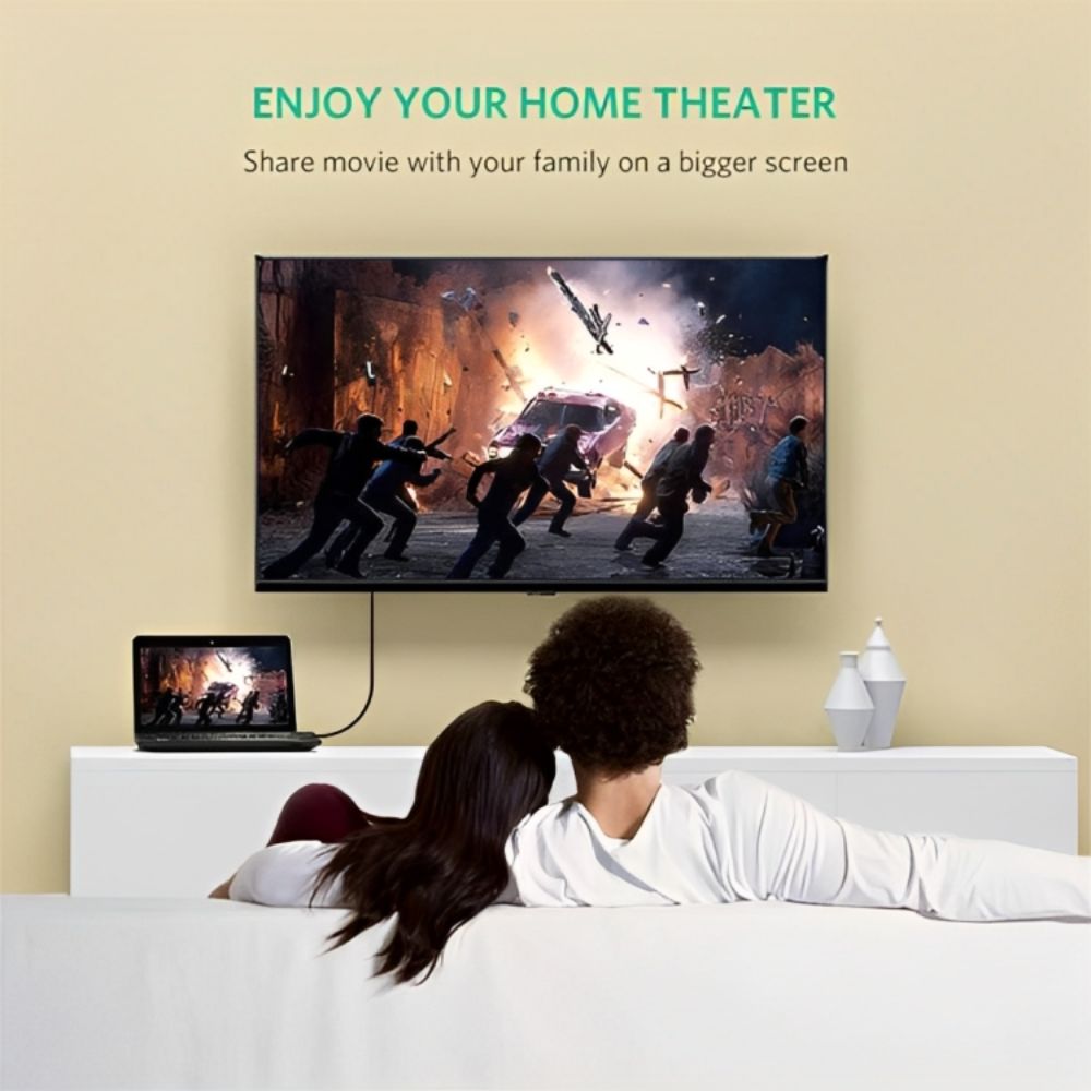 Ugreen DP Male to Male Cable 3m (Black)