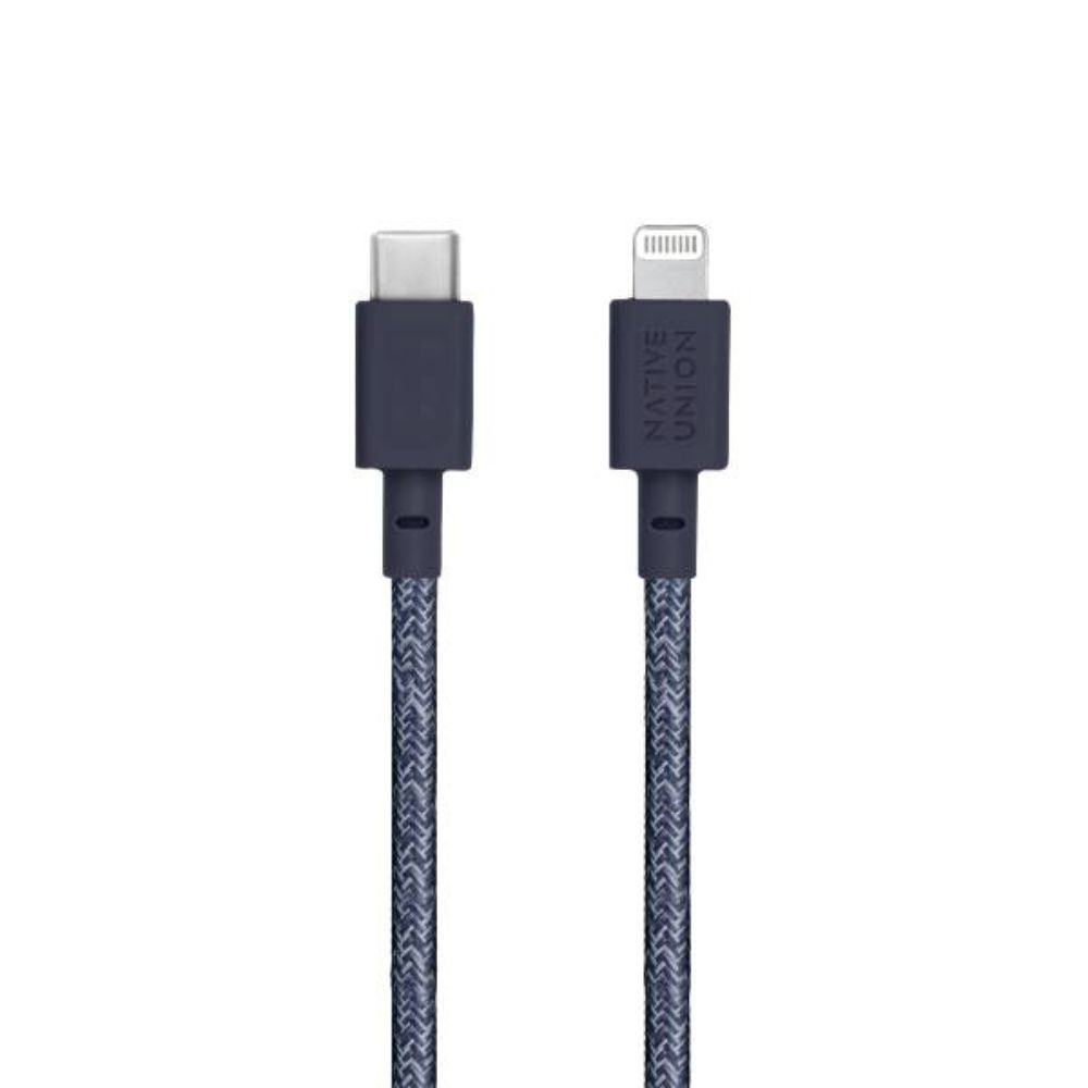Native Union Belt Cable USB-C to Lightning 1.2m (Indigo)