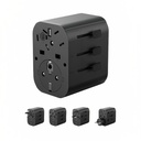 Anker 312 Outlet Extender Wall Charger (Black)