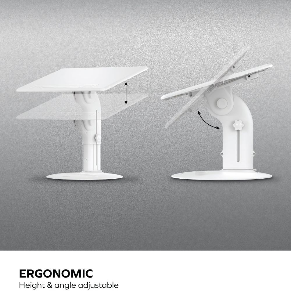 Momax Adjustable Multipurpose Learning Stand (White)