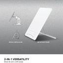 Momax Adjustable Multipurpose Learning Stand (White)