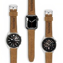 Timberland Barnesbrook Leather Strap for Smart Watch 42/44/45/49mm (Wheat)
