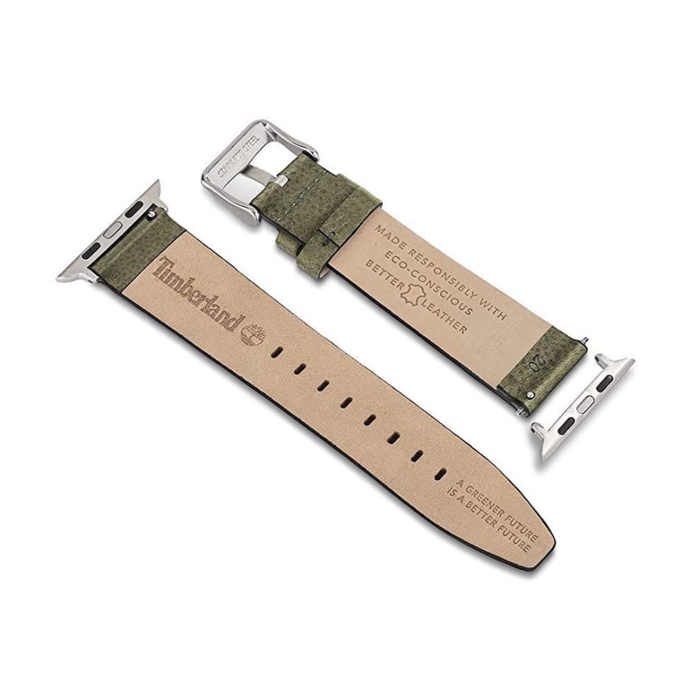 Timberland Barnesbrook Leather Strap for Smart Watch 42/44/45/49mm (Green)