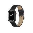 Timberland Daintree Leather Strap for Smart Watch 42/44/45/49mm (Black)