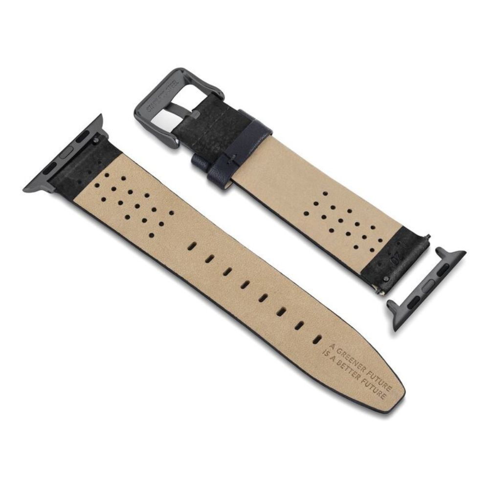 Timberland Daintree Leather Strap for Smart Watch 42/44/45/49mm (Black)