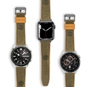 Timberland Daintree Leather Strap for Smart Watch 42/44/45/49mm (Green)