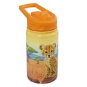 Fifty Fifty Kids Bottle Straw Lid 350ML (Cheetah)