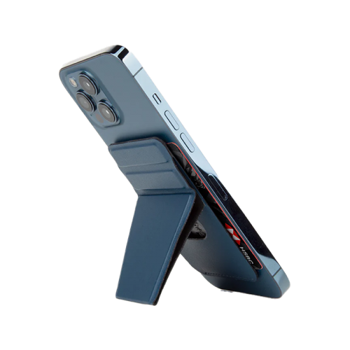 UNIQ Lyft Magnetic Snap-On Stand and Card Holder (Blue)