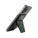 UNIQ Lyft Magnetic Snap-On Stand and Card Holder (Green)