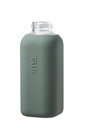 Squireme Y1 Glass Bottle with Silicone Sleeve 600ml (Pine Green)