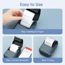 NIIMBOT B1 Portable Thermal Label Printer (Sapphire Blue)