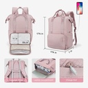 Bagsmart Bonchemin Versatile Lunch Backpack (Black)