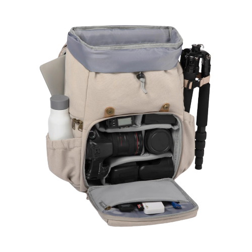 Bagsmart Photo Series/Camera Backpack (Ivory White)