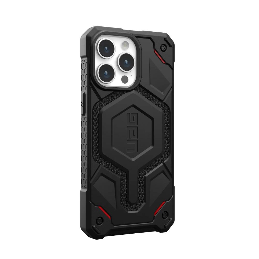 UAG Monarch Pro MagSafe Case for iPhone 15 Pro Max (Kevlar Black)