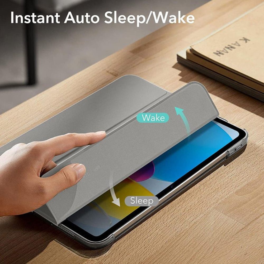 ESR Ascend Trifold Case for iPad 10.9" 2022 (Silver Gray)