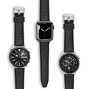 Timberland Lacandon Leather Strap for Smart Watch 42/44/45/49mm (Black)