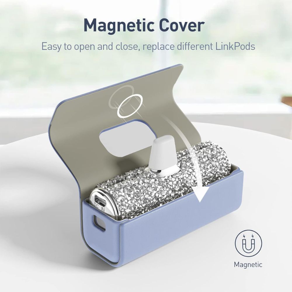 iWalk LinkPod Bag for Pocket Battery (Purple)