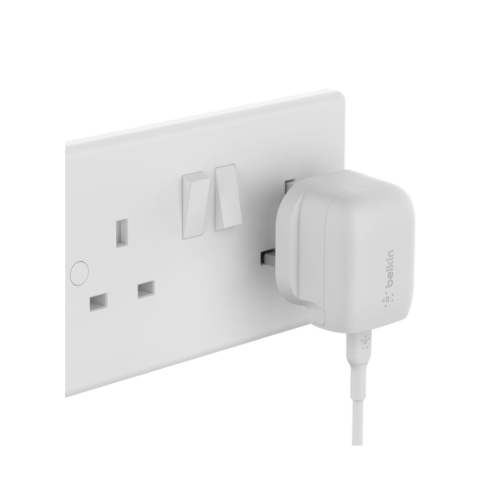 Belkin PD 20W PPS USB-C Wall Charger (White)