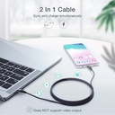 Choetech USB-C to C Cable 1.2m PD 60W (Black)