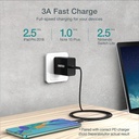 Choetech USB-C to C Cable 1.2m PD 60W (Black)