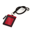 Campo Marzio Kenton Badge Holder (Cherry Red)