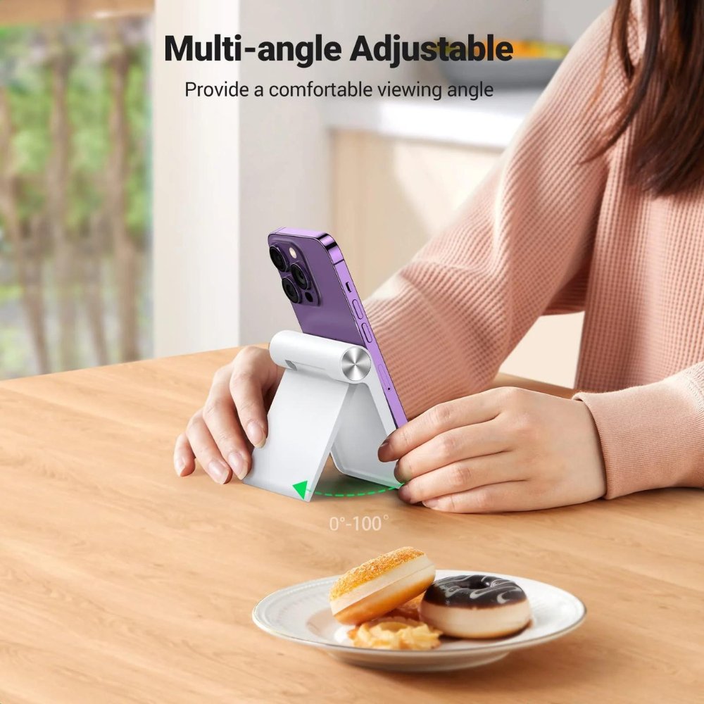 UGREEN Multi-Angle Adjustable Phone Stand (White)