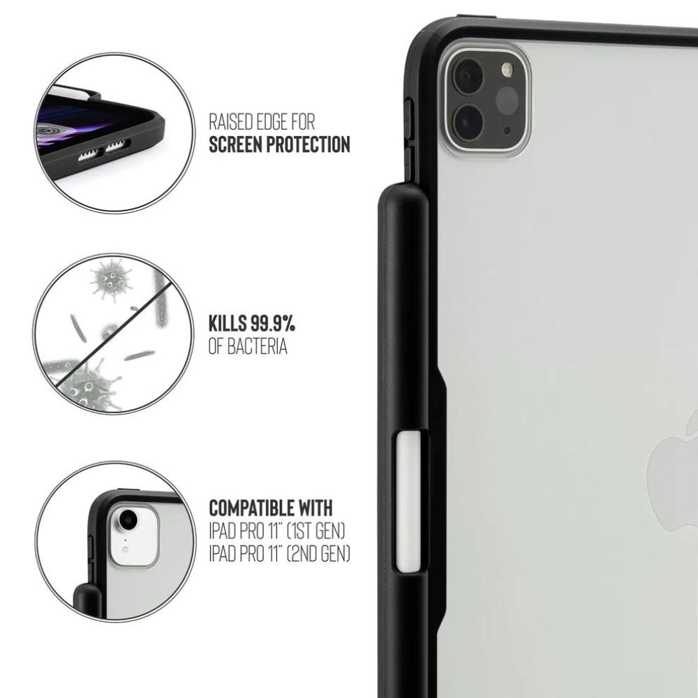 Pipetto Origami No.3 Pencil Case for iPad Pro 11" (Black)