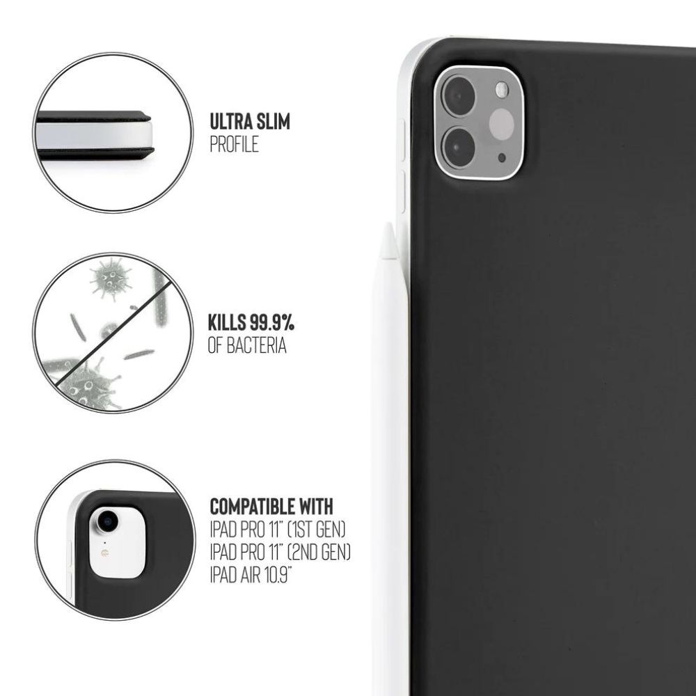 Pipetto Origami No.4 Folio Case for iPad 12.9" (Black)