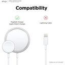 Elago MS5 Magsafe Duo Charging Station (Stone/Red)