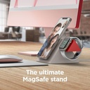 Elago MS5 Magsafe Duo Charging Station (Stone/Red)