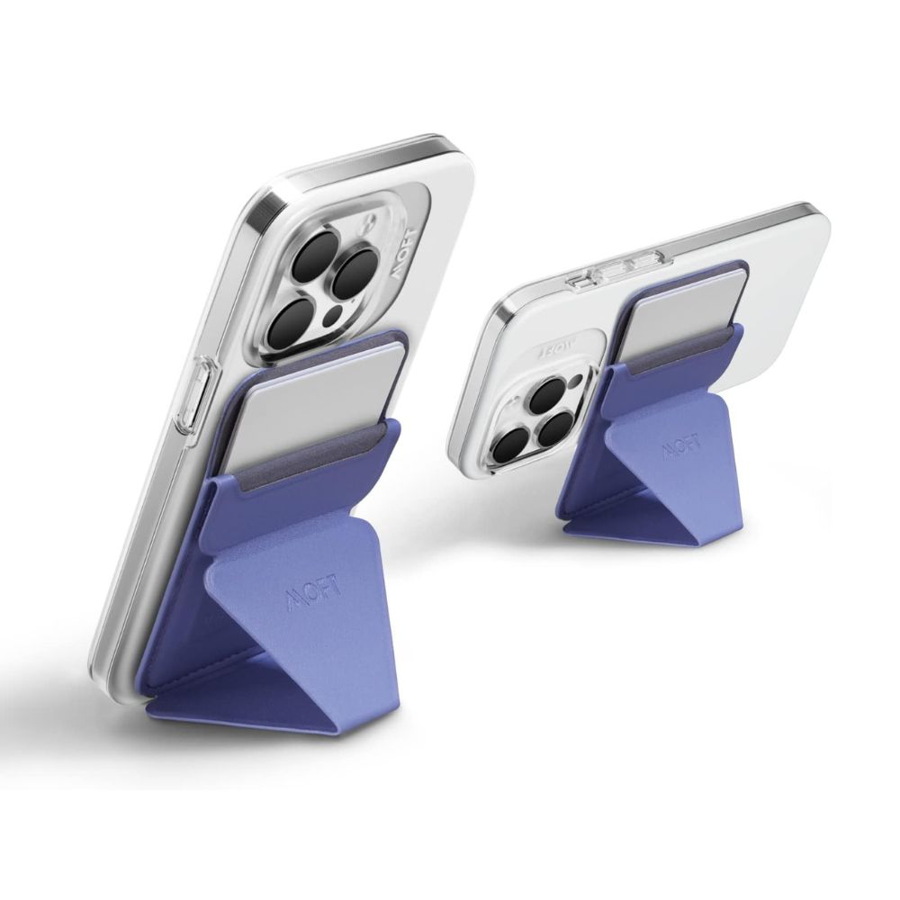 MOFT Snap-On MagSafe Stand & Wallet (Apple Purple)