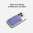 MOFT Snap-On MagSafe Stand & Wallet (Apple Purple)