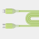 Momax 1-Link USB-C To Lightning (1.2m / Support 35W) Silicon (Green)