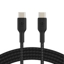 Belkin Premium Braided Cable 2.0 USB C-C 1M (Black)