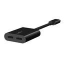 BELKIN Rockstar™ USB C AUDIO + USB-C Charge Fast Charging Adapter
