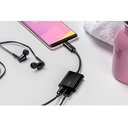 BELKIN Rockstar™ USB C AUDIO + USB-C Charge Fast Charging Adapter