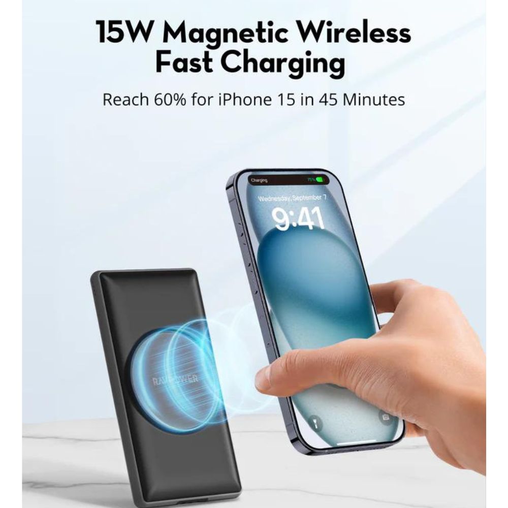 RAVPower Home charging combo Black 10000mah power bank x 4