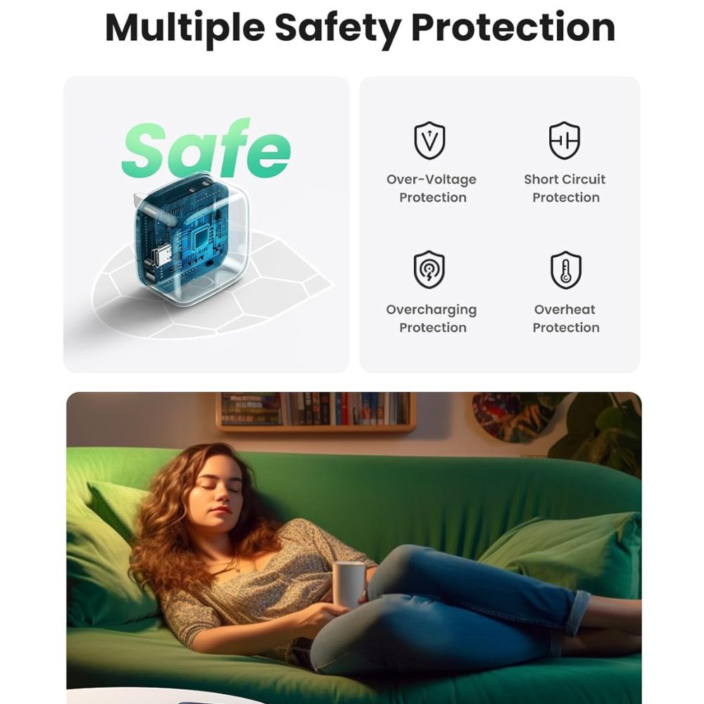 UGREEN PD20W Fast Charger (Black)