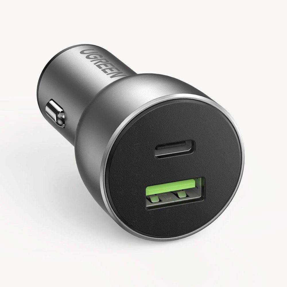 UGREEN 36W Car Charger Alu Case (Space Grey)