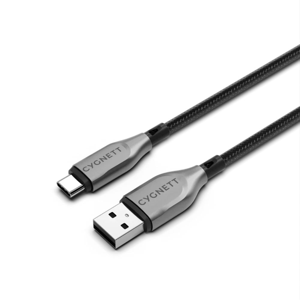 Cygnett Armoured USB-C to USB-A 1M (Black)