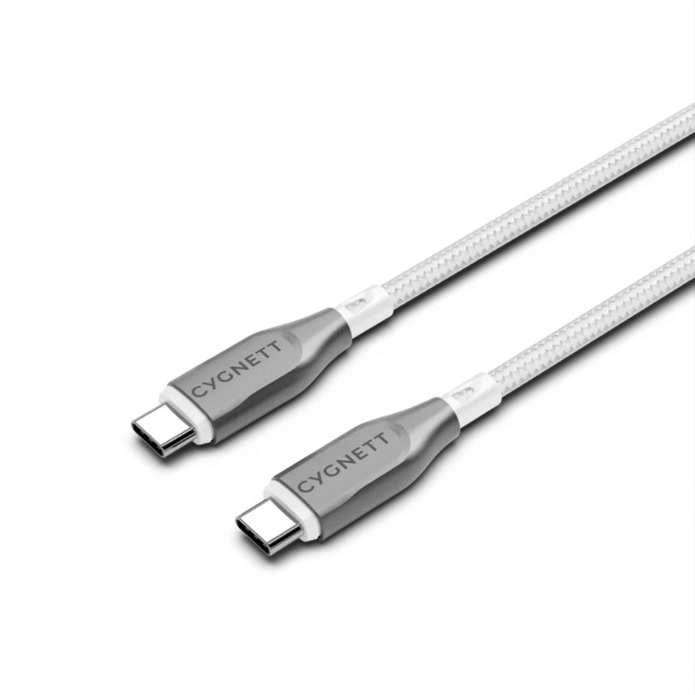 Cygnett Armoured USB-C to USB-C 3M (White)