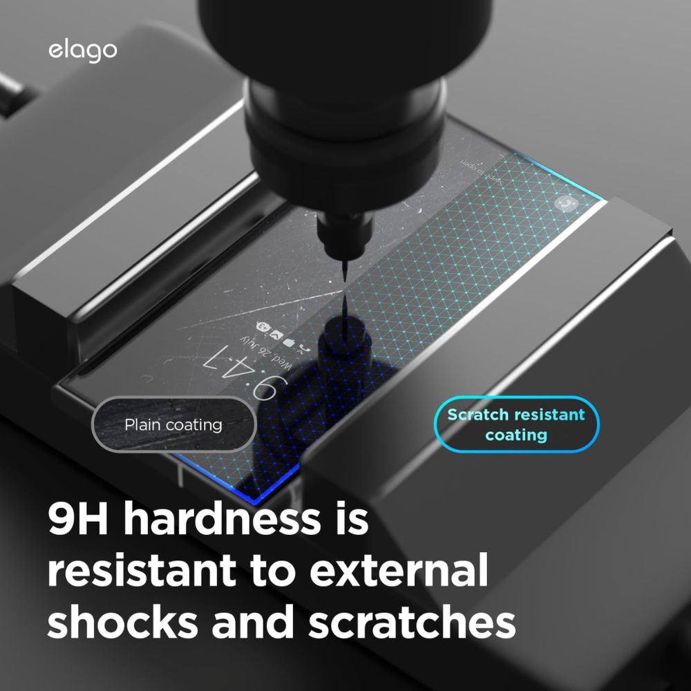 Elago Screen Protector for Samsung Galaxy S24 Ultra (Clear)